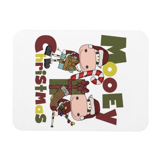 Kerstmis van Mooey Magneet (Horizontaal)