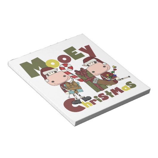 Kerstmis van Mooey Notitieblok (Schuin)