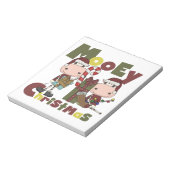 Kerstmis van Mooey Notitieblok (Linkerzijde)