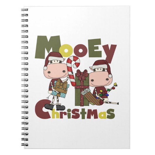 Kerstmis van Mooey Notitieboek (Voorkant)