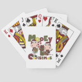 Kerstmis van Mooey Pokerkaarten (Achterkant)