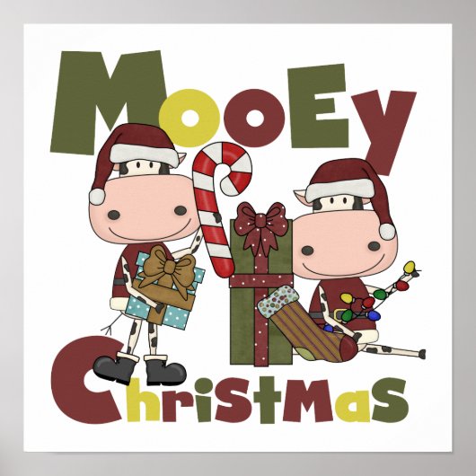 Kerstmis van Mooey Poster (Voorkant)