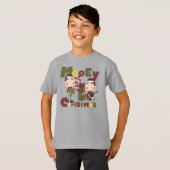 Kerstmis van Mooey T-shirt (Voorkant volledig)