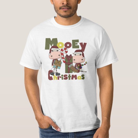 Kerstmis van Mooey T-shirt (Voorkant)