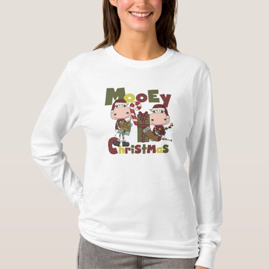Kerstmis van Mooey T-shirt (Voorkant)