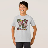 Kerstmis van Mooey T-shirt (Voorkant volledig)