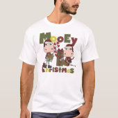 Kerstmis van Mooey T-shirt (Voorkant)