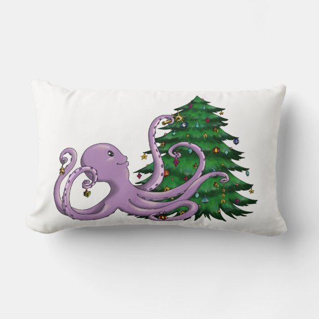 Kerstmis van Octi Kussen (Voorkant)