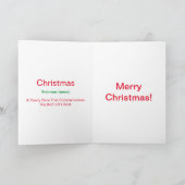 "Kerstmis van over de hele wereld" kerstkaart Feestdagen Kaart (Binnen)