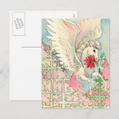 Kerstmis van Pegasus Feestdagenkaart (Voorkant / Achterkant)