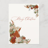 Kerstmis van Peter Konijn Briefkaart (Voorkant)