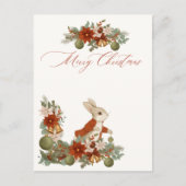 Kerstmis van Peter Rabbit Briefkaart (Voorkant)