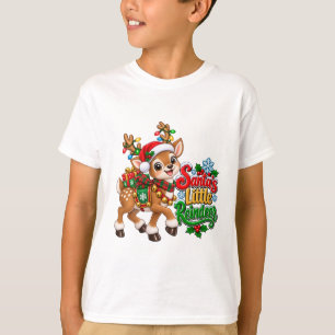 Kerstmis van Rendieren van de Kerstman T-shirt