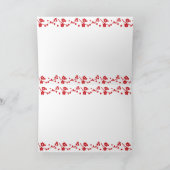 Kerstmis van Sammie gevouwen Card 5X7 Kaart (Binnen)