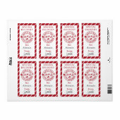 Kerstmis van Santa Gift Sticker (Full Sheet)