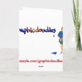 Kerstmis van schapen BLIET Humbug Feestdagen Kaart (Achterkant)