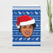 KERSTMIS VAN STACEY ABRAMS KAART (Voorkant)