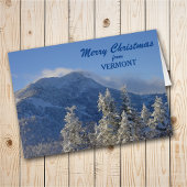 Kerstmis van Vermont Holiday Card