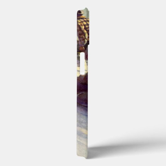 Kerstmis van vroeger, vader en dochter sleeën Case-Mate iPhone case (Achterkant / Rechts)