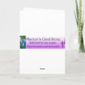 Kerstmis van Weihnachten van Frohes Duitse Feestdagen Kaart (Achterkant)