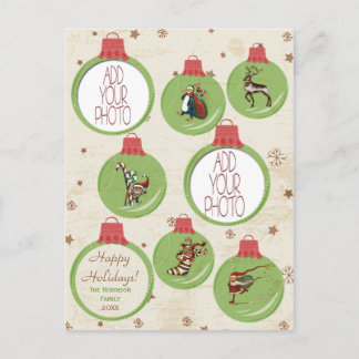 Kerstmis van Whimsylicious - Foto Feestdagenkaart