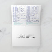 Kerstmis van ZXSpectrum Feestdagen Kaart (Binnen)