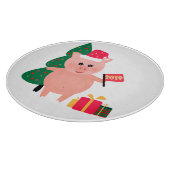 Kerstmis, varkensjaar snijplank (Hoek)