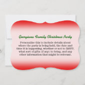 Kerstmis; Vele Kleurrijke Muzieknoten en Symbolen Kaart (Achterkant)