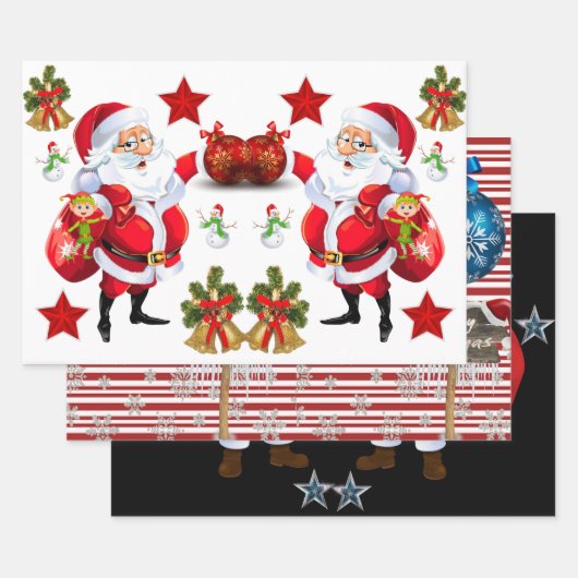 Kerstmis Vellen Inpakpapier (Set)