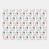 Kerstmis Vellen Inpakpapier Pinguïn (Voorkant)