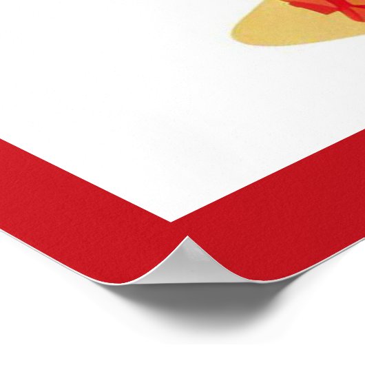 Kerstmis Verjaardag 2 Poster (Hoek)