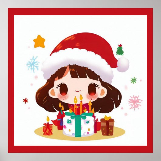 Kerstmis Verjaardag 2 Poster (Voorkant)