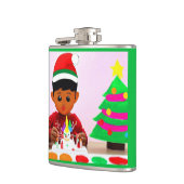 Kerstmis Verjaardag 4 Heupfles (Links)