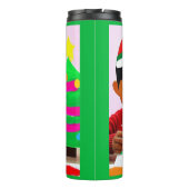 Kerstmis Verjaardag 4 Thermosbeker (Achterkant)