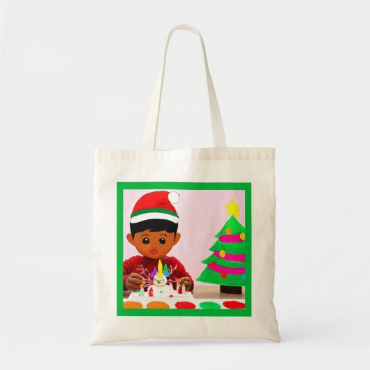 Kerstmis Verjaardag 4 Tote Bag (Voorkant)