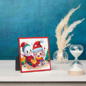 Kerstmis Verjaardag 5 Fotoplaat (Insitu)