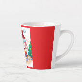 Kerstmis Verjaardag 5 Latte Mok (Rechts)