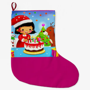 Kerstmis Verjaardag 7 Grote Kerstsok