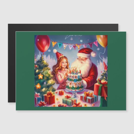 Kerstmis Verjaardag 8 (Voorkant / Achterkant)