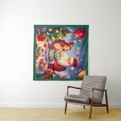 Kerstmis Verjaardag 8 Wandkleed (In Situ (horizontaal))