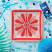 KERSTMIS, VERJAARDAG, FEESTBLOEMENKUNST PAPIEREN BORDJE (Feest)