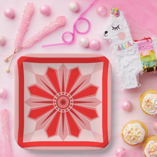 KERSTMIS, VERJAARDAG, FEESTBLOEMENKUNST PAPIEREN BORDJE (Feest)