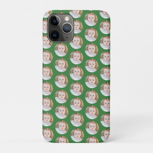 Kerstmis Verjaardag Gepersonaliseerde foto Case-Mate iPhone Case (Achterkant)