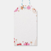 Kerstmis Verjaardagsfeestje Dank U Favor Cadeau La Cadeaulabel (Achterkant)