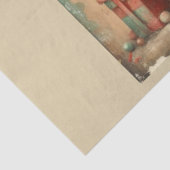 Kerstmis verleden ontwerp serie 12 tissuepapier (Detail)