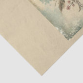 Kerstmis verleden ontwerp serie 1 tissuepapier (Detail)