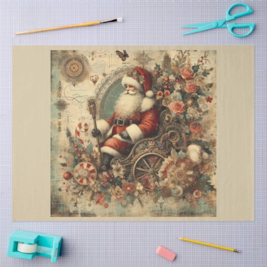 Kerstmis verleden ontwerp serie 21 tissuepapier (Craft)