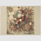 Kerstmis verleden ontwerp serie 21 tissuepapier (Voorkant)