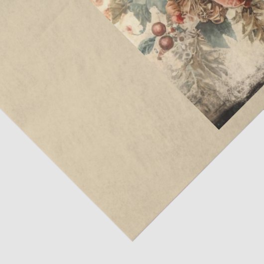 Kerstmis verleden ontwerp serie 27 tissuepapier (Detail)