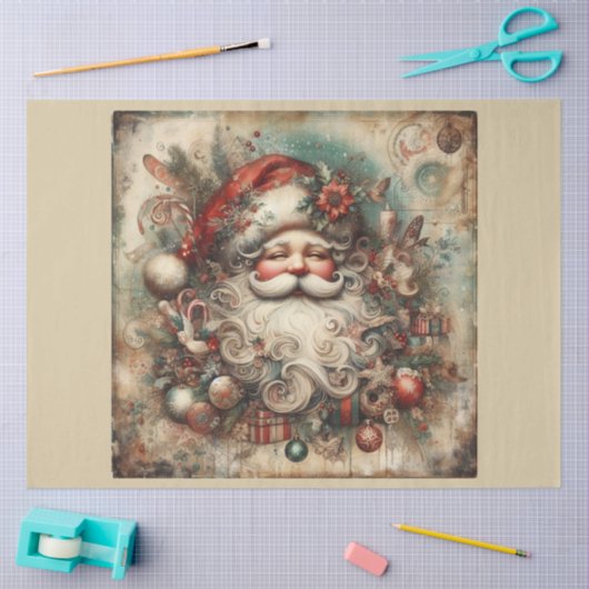 Kerstmis verleden ontwerp serie 28 tissuepapier (Craft)